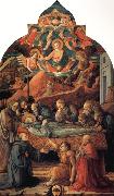 The Death of St Jerome., Fra Filippo Lippi